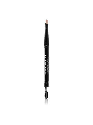 MUA Makeup Academy Brow Define молив за вежди с четка цвят Fair 0,25 гр.