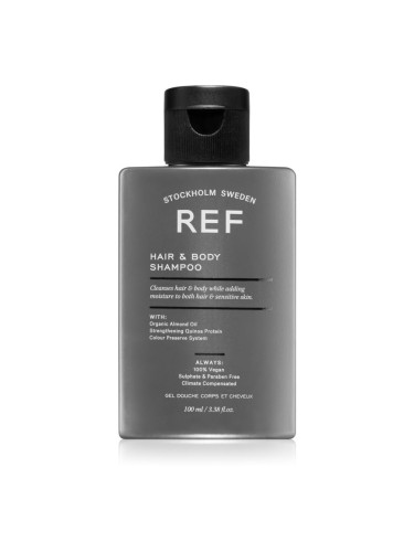 REF Hair & Body шампоан и душ гел 2 в 1 100 мл.