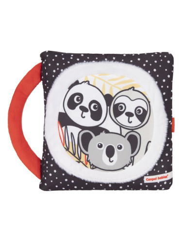 Canpol babies BabiesBoo Sensory Activity Book контрастна образователна книжка Panda 1 бр.