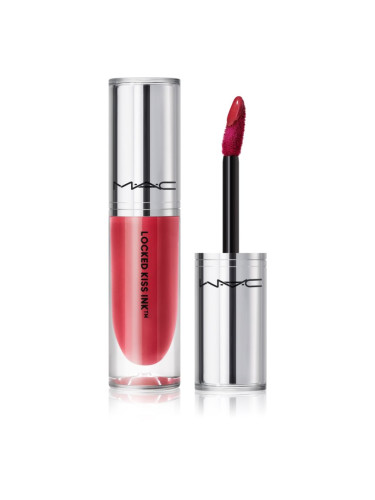 MAC Cosmetics Locked Kiss Ink 24HR Lipcolour дълготрайно матово течно червило цвят Most Curious 4 мл.