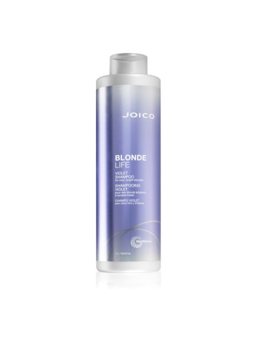 Joico Blonde Life Violet Shampoo лилав шампоан за блонд коса и коса с кичури 1000 мл.