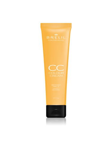Brelil Professional CC Colour Cream оцветяващ крем за всички видове коса цвят Honey Blonde 150 мл.