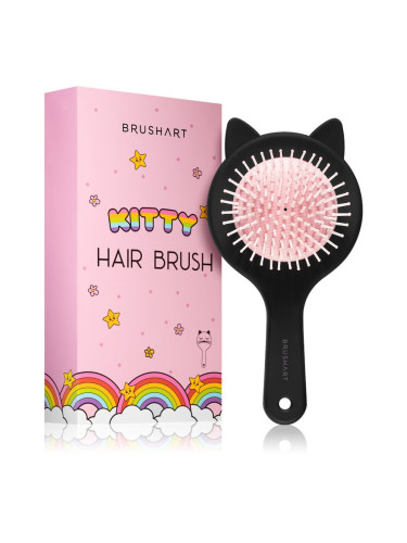BrushArt KIDS Kitty hair brush Четка за коса за деца Kitty