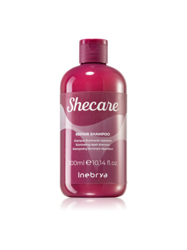 Inebrya Shecare Repair Shampoo шампоан за блясък за увредена коса 300 мл.