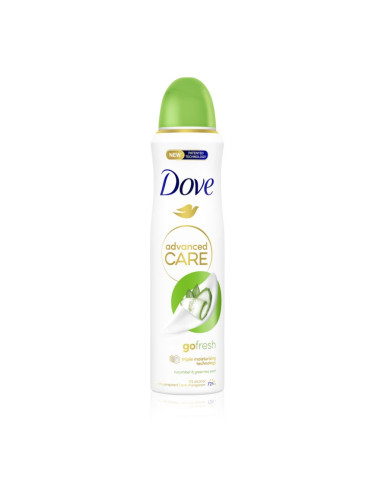 Dove Advanced Care Go Fresh антиперспирант-спрей 72 ч. Cucumber & Green Tea 150 мл.