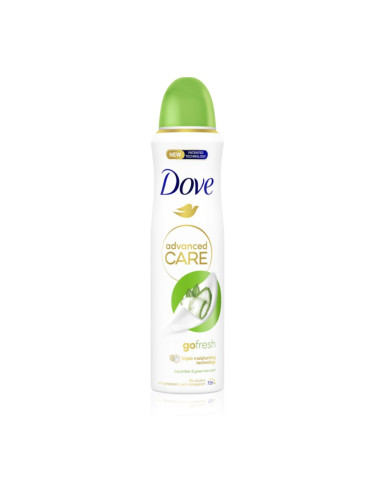 Dove Advanced Care Go Fresh Cucumber & Green Tea дезодорант спрей Cucumber & Green Tea 150 мл.