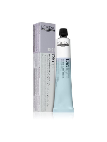 L’Oréal Professionnel Dia Light перманентната боя за коса без амоняк цвят 10.21 50 мл.