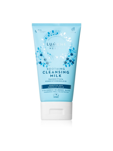 Lumene Nordic Sensitive [HERKKÄ] Soothing успокояващо почистващо мляко за чувствителна кожа на лицето 150 мл.