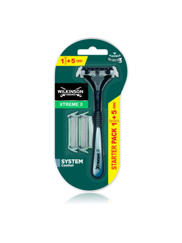 Wilkinson Sword Xtreme 3 Hybrid самобръсначка + резервни остриета 5 бр