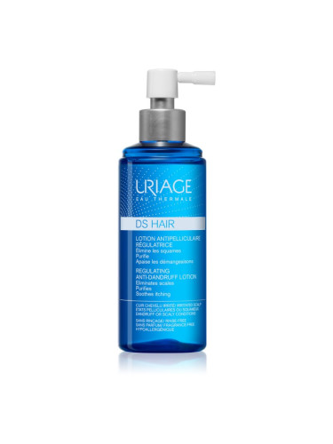 Uriage DS HAIR Regulating Anti-Dandruff Lotion успокояващ спрей за суха и сърбяща кожа на главата 100 мл.