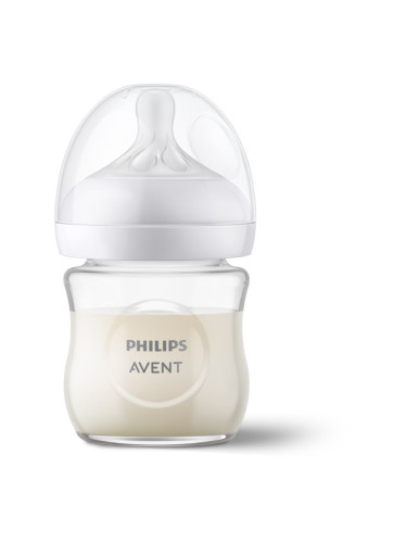 Philips Avent Natural Response Glass SCY930/01 бебешко шише 0-3 m 120 мл.