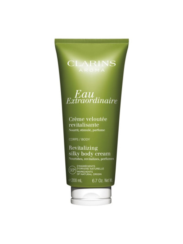 Clarins Eau Extraordinaire  Revitalizing Silky Body Cream подхранващ крем за тяло за комбинирана към мазна кожа 200 мл.