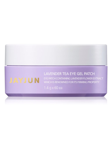 Jayjun Eye Gel Patch Lavender Tea хидрогелова маска за зоната около очите за стягане на кожата 60x1,4 гр.