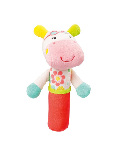 NUK Squeaky Toy Hippo мека писукаща играчка 1 бр.