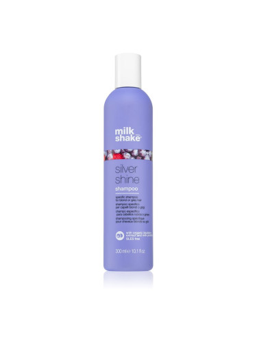 Milk Shake Silver Shine шампоан за руса коса неутрализиращ жълтеникавите оттенъци 300 мл.