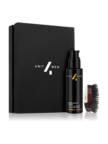 Unit4Men Beard Growth Set комплект за брадата за мъже