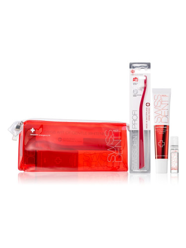 Swissdent Emergency Kit Red Комплект за дентална грижа (за щадящо избелване и защита на зъбния емайл)