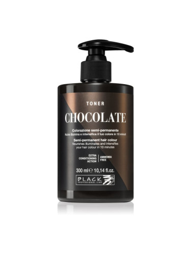 Black Professional Line Toner тонер за естествени нюанси Chocolate 300 мл.