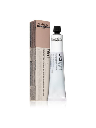 L’Oréal Professionnel Dia Light перманентната боя за коса без амоняк цвят 7.18 Biondo Genere Moka 50 мл.