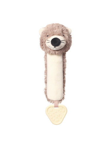 BabyOno Squeaky Toy with Teether писукаща играчка с гризалка Otter Maggie 1 бр.