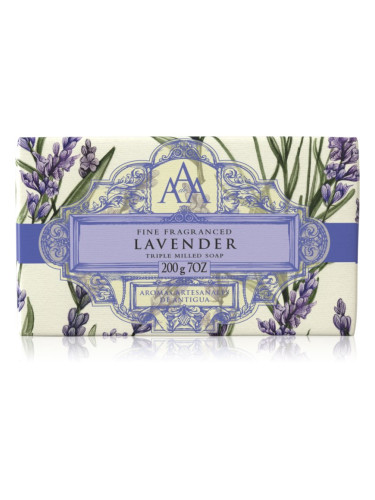 The Somerset Toiletry Co. Aromas Artesanales de Antigua Triple Milled Soap луксозен сапун Lavender 200 гр.