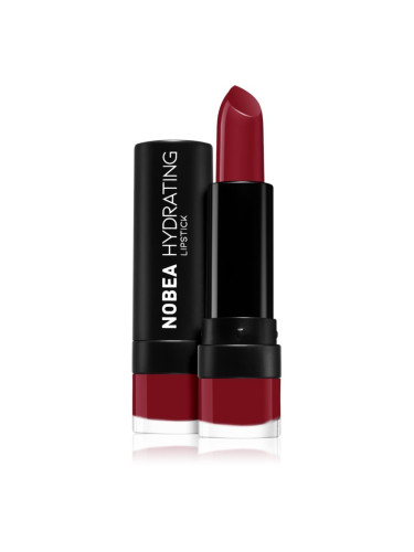 NOBEA Day-to-Day Hydrating Lipstick овлажняващо червило цвят Red Wine #L16 4,5 гр.