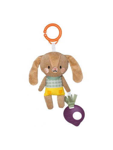 Taf Toys Hanging Toy Jenny the Bunny контрастна играчка за окачане с гризалка 1 бр.