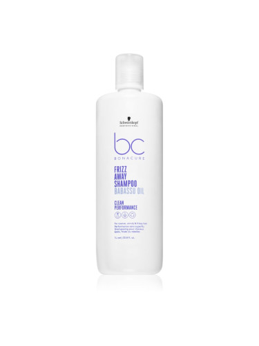 Schwarzkopf Professional BC Bonacure Frizz Away Shampoo шампоан за непокорна коса 1000 мл.