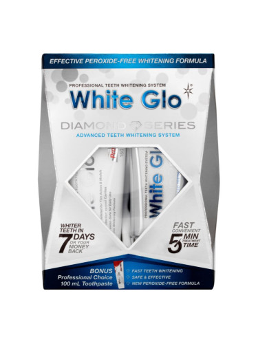 White Glo Diamond Series Whitening System комплект за избелване на зъби