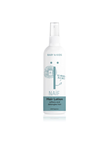 Naif Baby & Kids Hair Lotion подхранващ балсам без отмиване за по-лесно разресване на косата 150 мл.