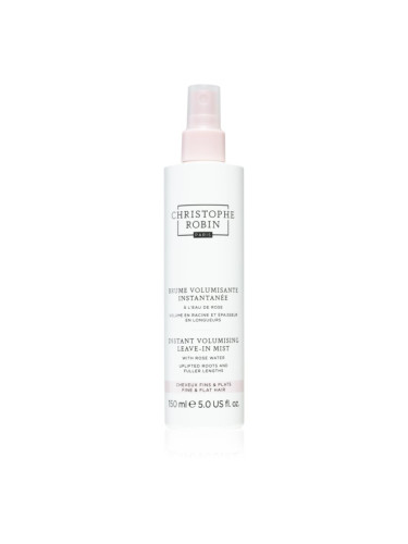 Christophe Robin Instant Volumizing Leave-In Mist with Rose Water спрей за обем на нежна коса 150 мл.