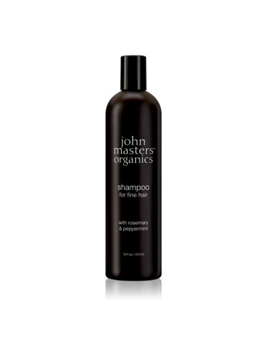 John Masters Organics Rosemary & Peppermint Shampoo for Fine Hair шампоан за тънка коса 473 мл.