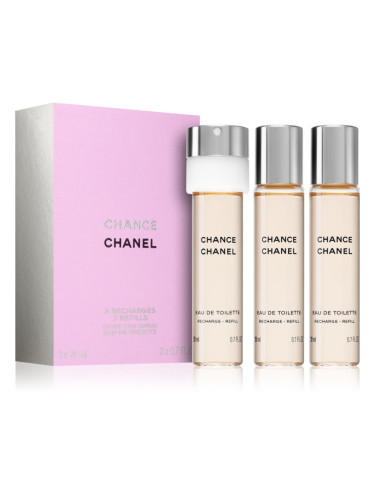 Chanel Chance тоалетна вода за жени 3 x 20 мл.