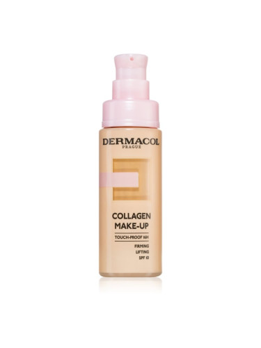 Dermacol Collagen хидратиращ фон дьо тен с изглаждащ ефект цвят 4.0 Tan 20 мл.