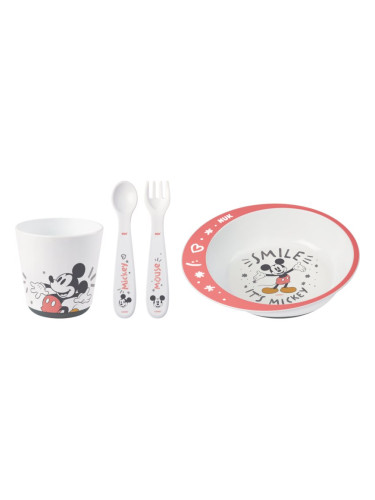 NUK Tableware Set Mickey сет за хранене за деца