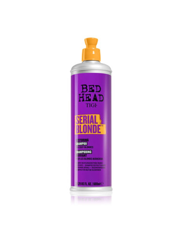 TIGI Bed Head Serial Blonde възстановяващ шампоан за руса коса 600 мл.