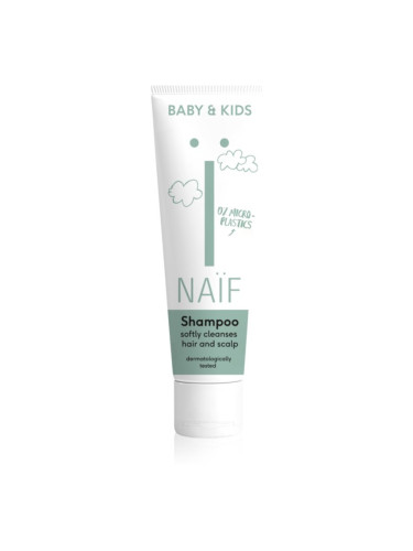 Naif Baby & Kids Shampoo нежен почистващ шампоан за деца 30 мл.