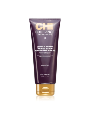 CHI Brilliance Hair & Scalp Protective Cream защитен крем за коса и скалп 177 мл.