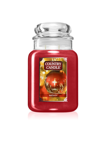 Country Candle Nativity ароматна свещ 680 гр.