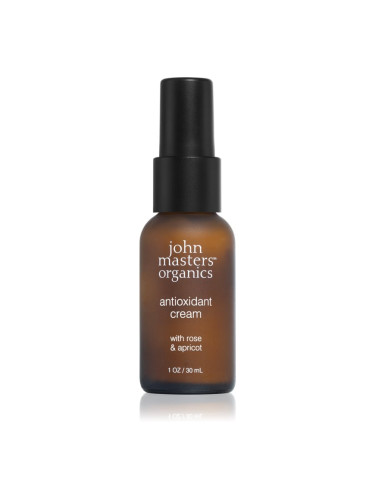 John Masters Organics Rose & Apricot Antioxidant Cream антиоксидантен крем за лице 30 мл.
