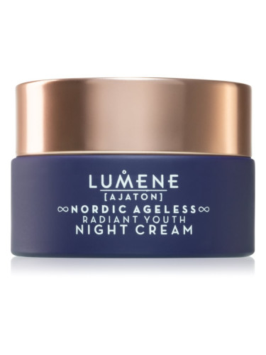 Lumene Nordic Ageless [AJATON] Radiant Youth стягащ нощен крем против бръчки 50 мл.