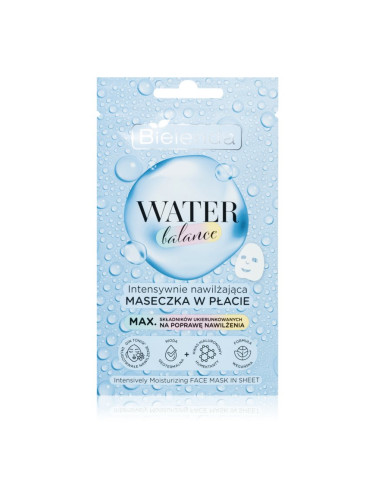 Bielenda Water Balance хидратираща платнена маска 1 бр.