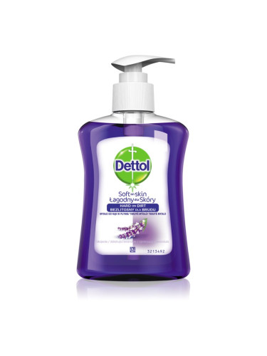 Dettol Soft on Skin Lavender течен сапун за ръце 250 мл.