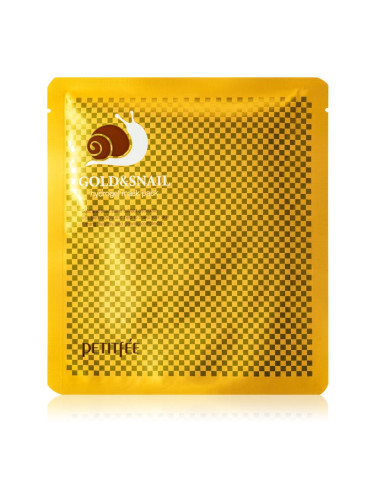Petitfée Gold & Snail интензивна хидрогелна маска с екстракт от охлюв 30 гр.