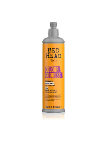 TIGI Colour Goddess Oil Infused Conditioner маслен балсам за боядисана коса и коса с кичури 400 мл.