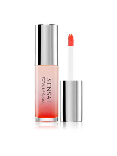 Sensai Total Lip Gloss in Colours хидратиращ блясък за устни цвят 02 Akebono Red 4,5 мл.