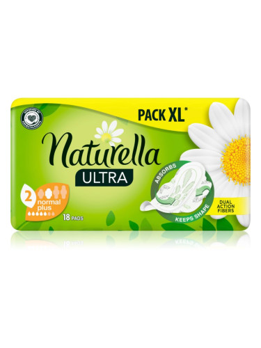 Naturella Normal Plus санитарни кърпи 18 бр.