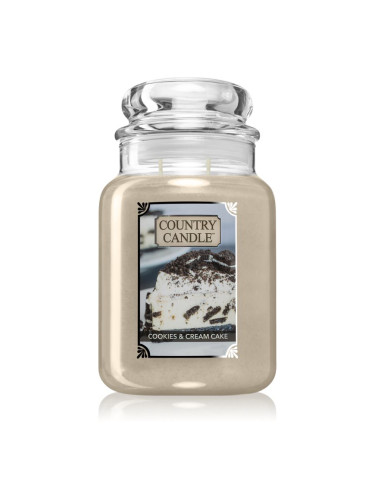 Country Candle Cookies & Cream Cake ароматна свещ 680 гр.