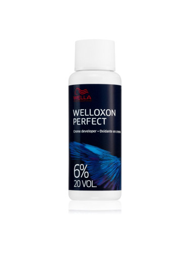 Wella Professionals Welloxon Perfect активираща емулсия 6 % 20 vol. за всички видове коса 60 мл.