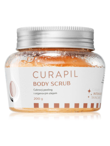 Curapil Body scrub захарен скраб за тяло с арганово масло 250 гр.